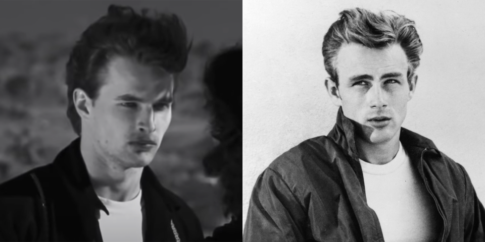 James Preston as James Dean