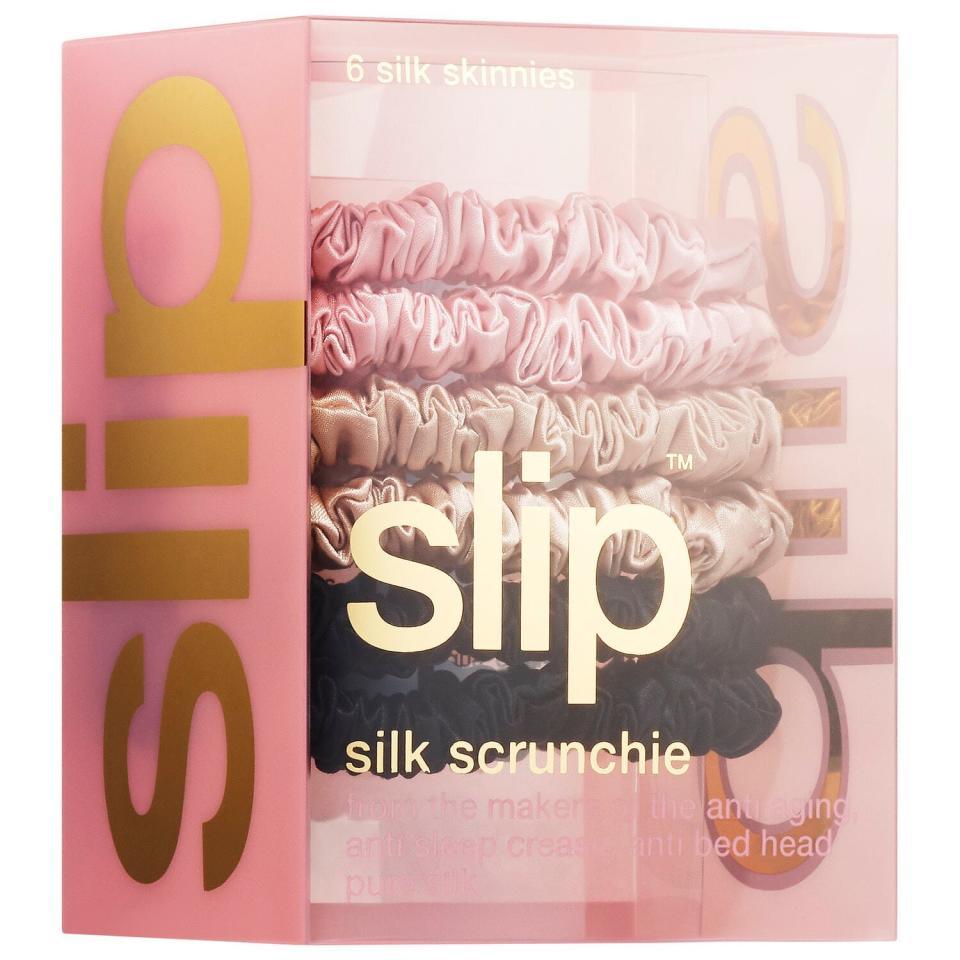 She won't lose these&nbsp;luxurious feeling scrunchies like she does all her hair ties. <strong><a href="https://fave.co/2uaNFld" target="_blank" rel="noopener noreferrer">Get the set at Sephora</a></strong>.&nbsp;
