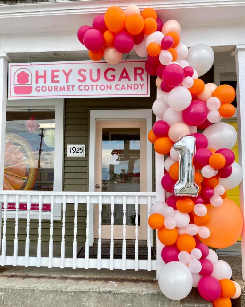 Businesses are seeking balloon decorations more often, said Lisa Higgins, owner of West Michigan Balloons.