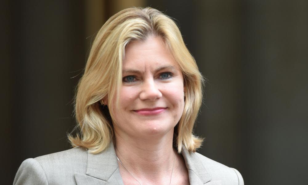 The former education secretary and remain supporter Justine Greening