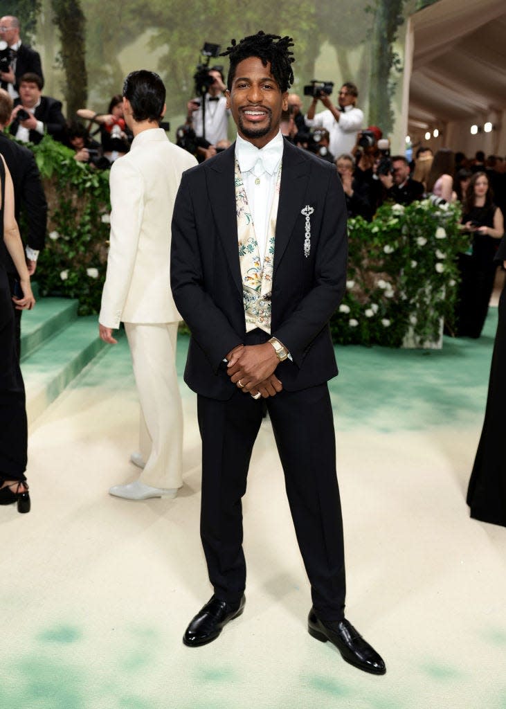 Jon Batiste attends the 2024 Met Gala