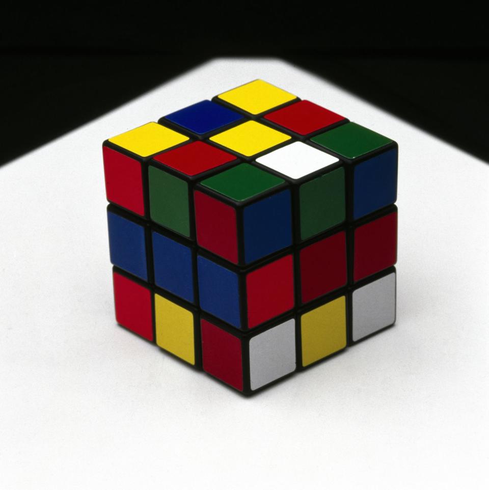rubik cube, c 1980s