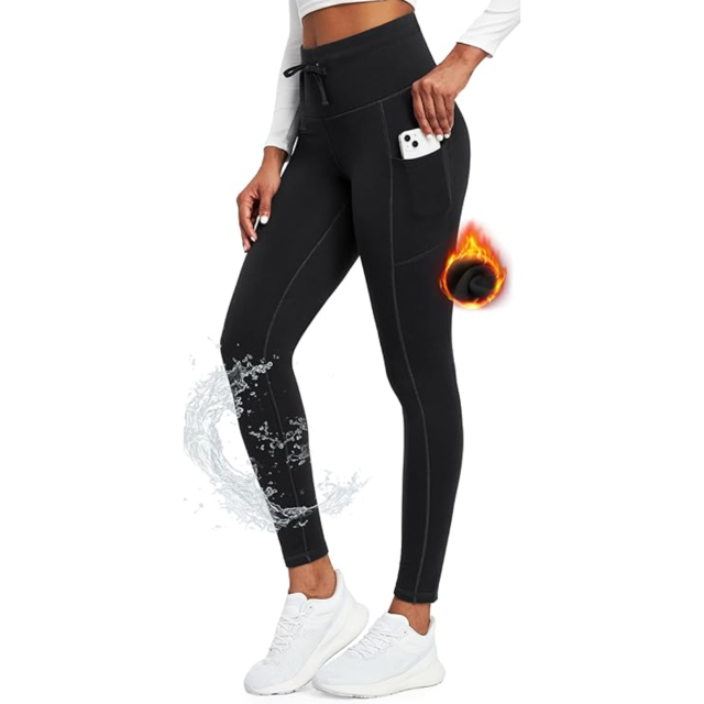 Ewedoos High Waisted Non See-Through Yoga Pants with Pockets