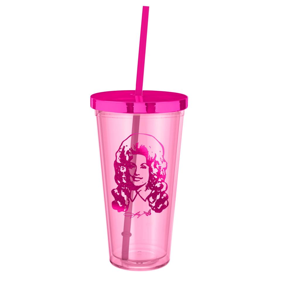 <p><a href="https://clicks.trx-hub.com/xid/hearstcorp_9eb67_tpw?q=https%3A%2F%2Fwww.walmart.com%2Fip%2FDolly-Parton-Pink-Plastic-Tumbler-with-Straw%2F2079685101&p=https%3A%2F%2F&utmSource=yahoo-us&utmCampaign=3208&utmMedium=syn" rel="nofollow noopener" target="_blank" data-ylk="slk:Shop Now;elm:context_link;itc:0;sec:content-canvas" class="link ">Shop Now</a></p><p>Dolly Parton Pink Plastic Tumbler with Straw</p><p>walmart.com</p><p>$5.98</p>