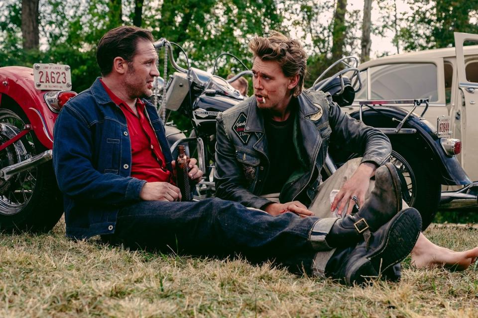 austin butler tom hardy the bikeriders