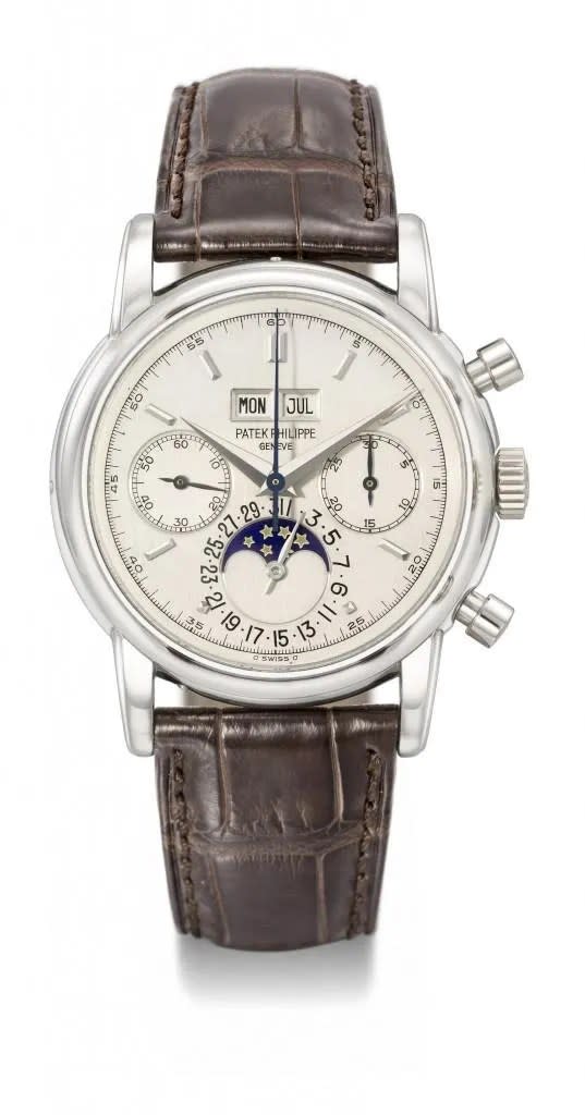 most expensive watches in the world, Christie's, Christie's watch auction, Christie's auction, Eric Clapton's Patek PhilippeRef. 2499/100 Watch, Eric Clapton, Eric Clapton's watch, $3,635,808