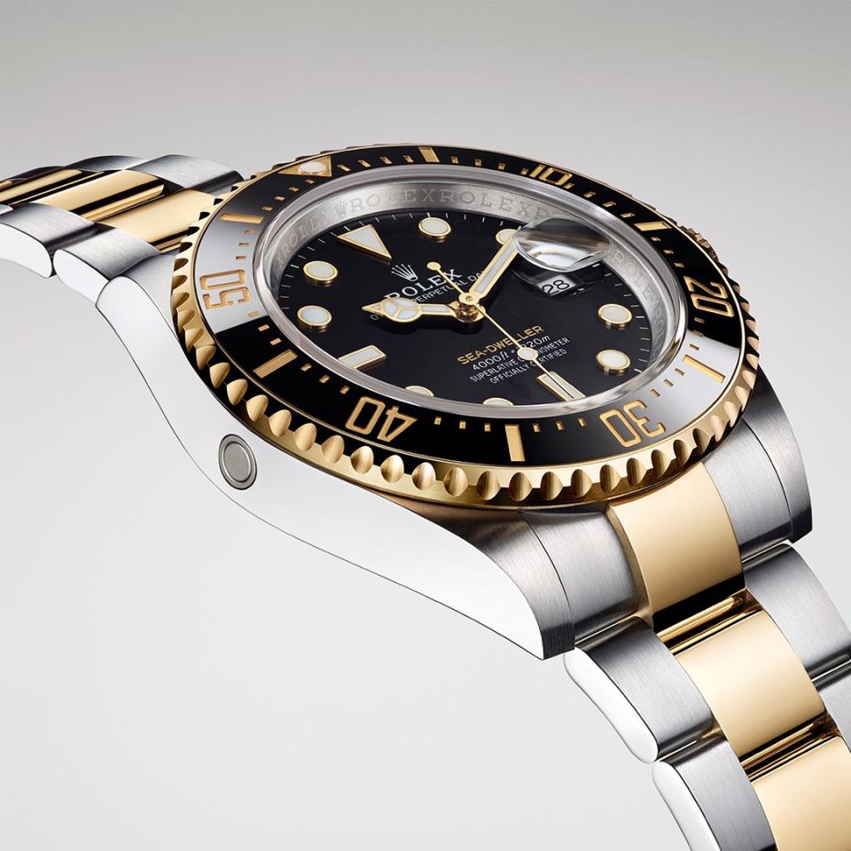 An Oyster bracelet on Rolex's Sea-Dweller