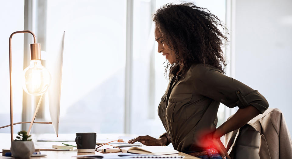 Are you struggling with back pain, or a numb bottom, when working from home? This top-rated seat cushion may be for you.  (Getty Images)