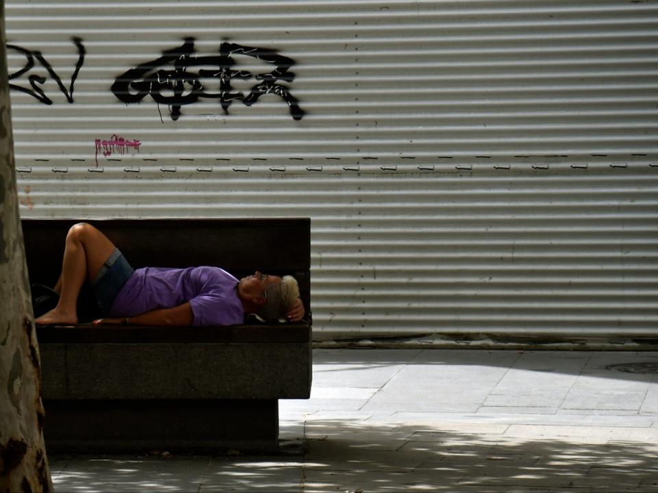 Spain has been experiencing days of temperatures around 40C (AFP via Getty Images)