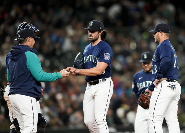 Mariners' Robbie Ray 'encouraged' with progress in recovery from elbow  strain