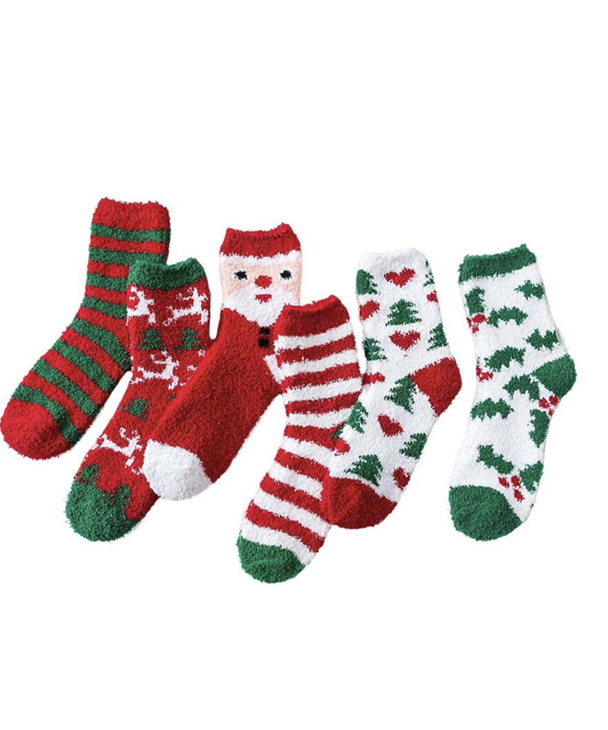 3) American Trends Christmas Socks