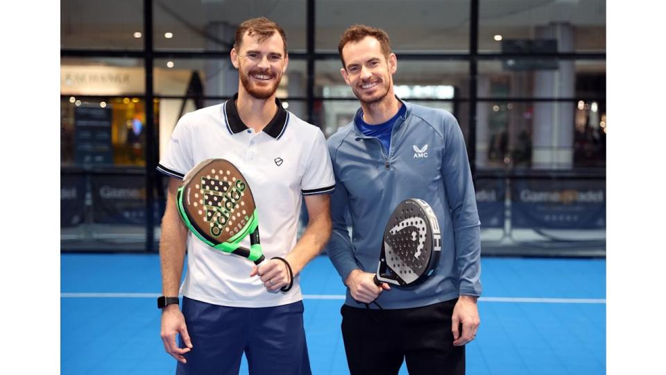 Andy Murray and Jamie Murray