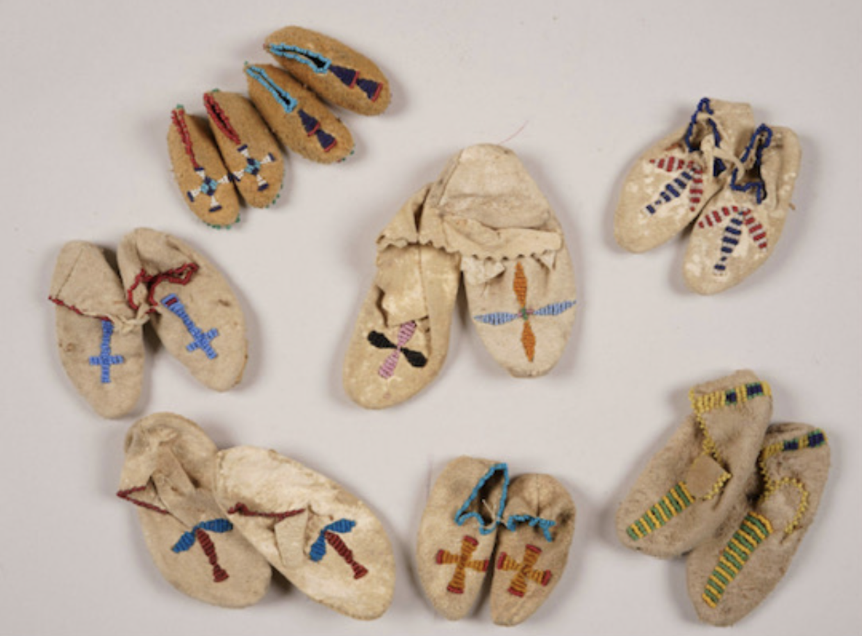 Sioux moccasins repatriated on Friday, Nov. 5
