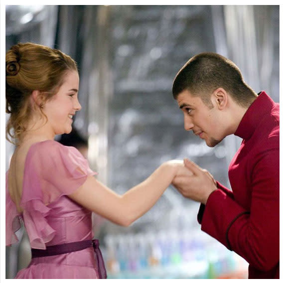 Hermione and Krum