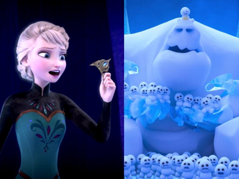 Elsa crown snow goblin Frozen 2 Disney 