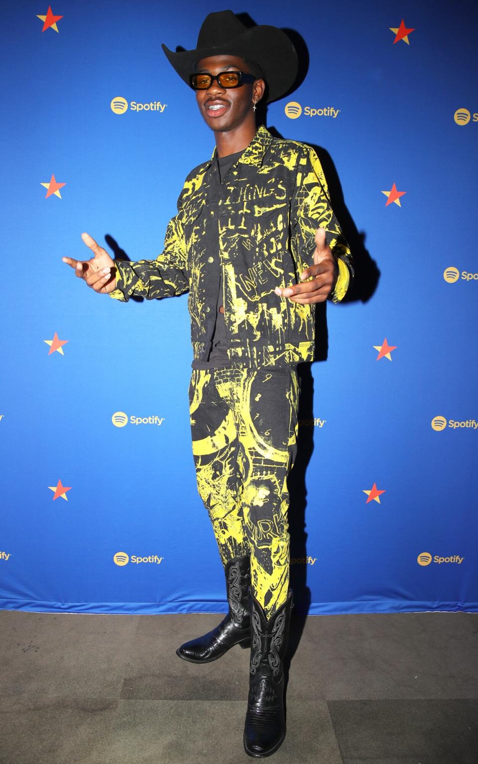 Lil Nas X visits the Spotify House during CMA Fest at Ole Red on June 06, 2019 in Nashville, Tennessee