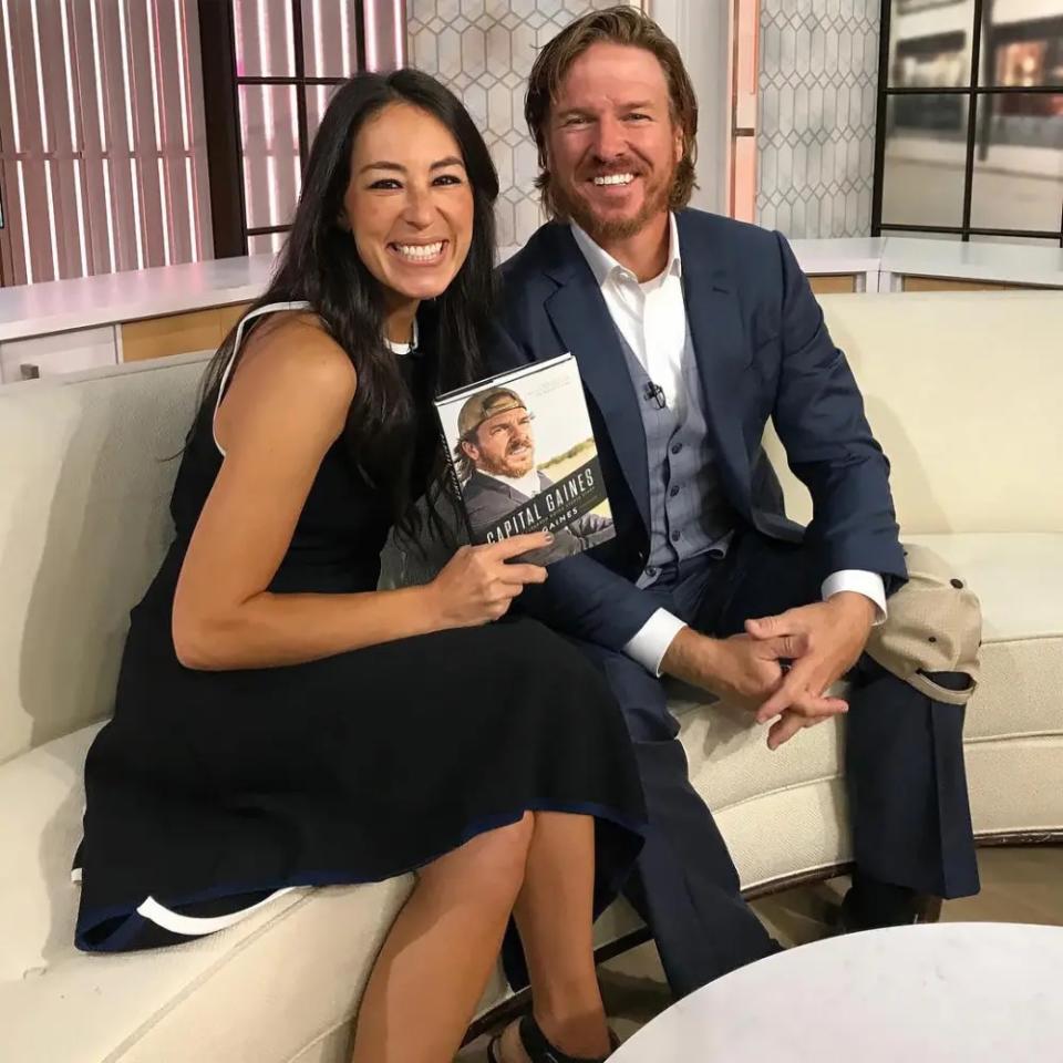 chip and joanna gaines with their book