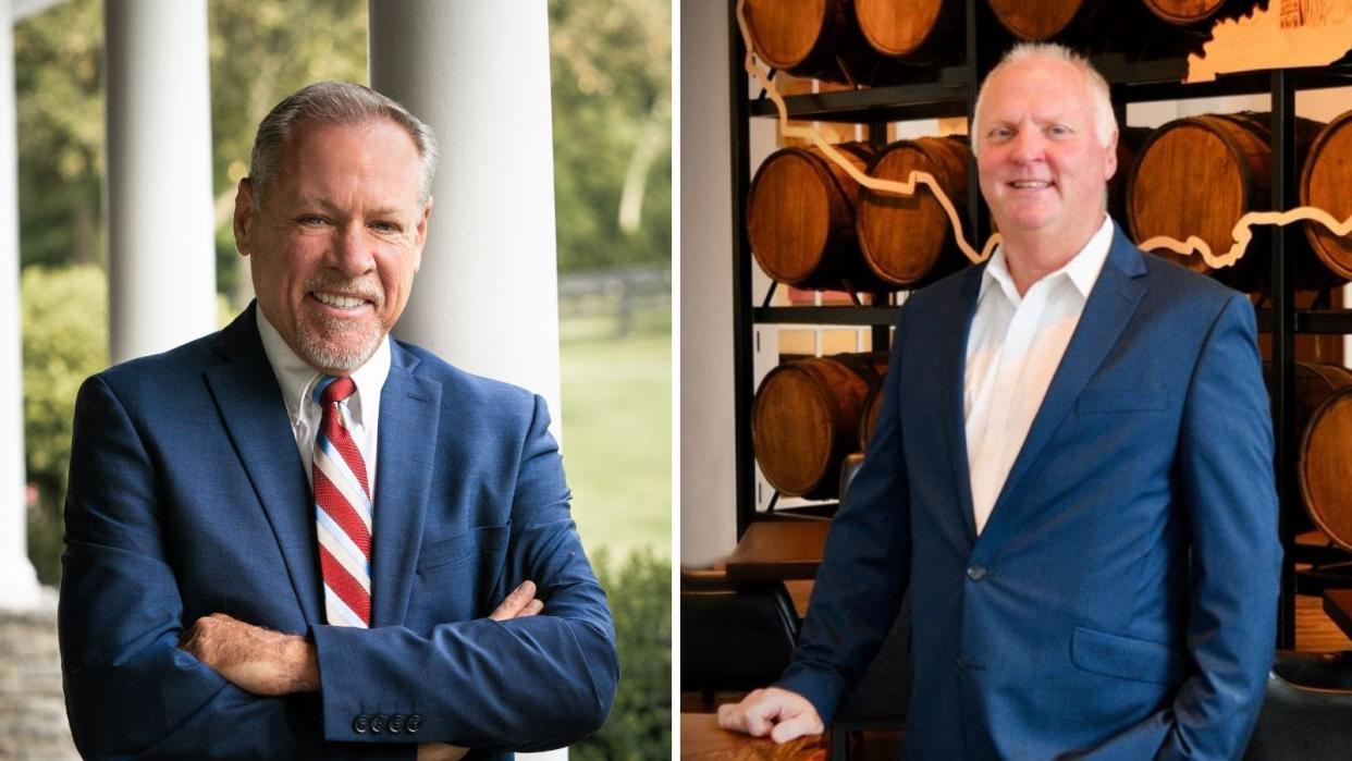 In Boone County, Republican candidates Steve Rawlings and Duane Froelicher are running against each other for an empty state senate seat.