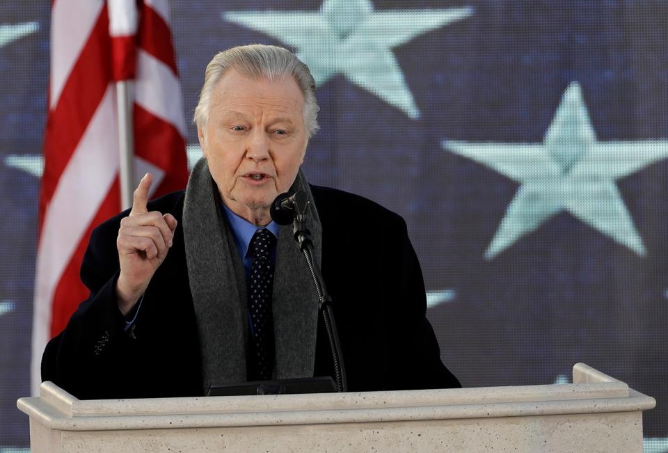 In a video supporting President Trump, actor Jon Voight says racism in America was 