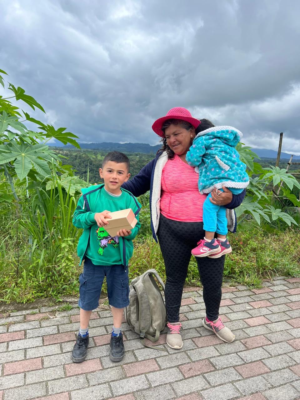 Meeting locals along the way, travelling through the Ecuadorian Chocó rainforest (Juliet Kinsman)