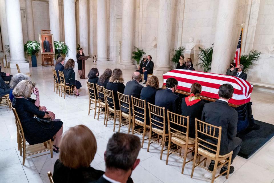 Ruth Bader Ginsburg Laid to Rest: The Photos