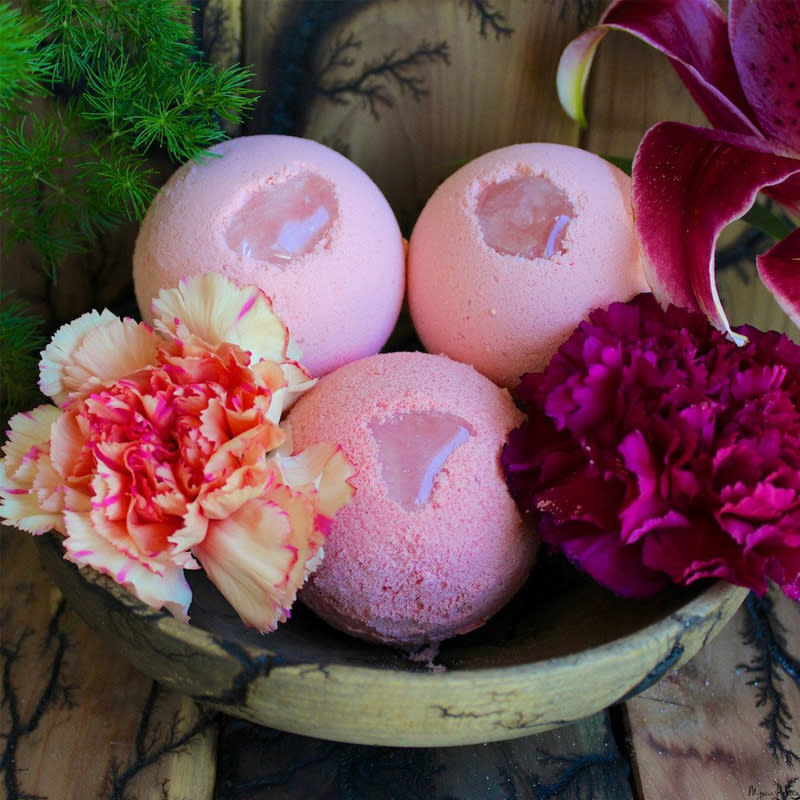 <a rel="nofollow noopener" href="https://mysticrelics.co/collections/crystal-infused-bath-bombs/products/cocoa-butter-rose-quartz-bath-bomb%20" target="_blank" data-ylk="slk:Cocoa Butter Rose Quartz Bath Bomb, Mystic Relics, $10Rose quartz is the crystal of self-care, making it the perfect addition to a pampering bath bomb infused with essential oils.;elm:context_link;itc:0;sec:content-canvas" class="link ">Cocoa Butter Rose Quartz Bath Bomb, Mystic Relics, $10<p><span>Rose quartz is the crystal of self-care, making it the perfect addition to a pampering bath bomb infused with essential oils. </span></p>   </a><p> <strong>Related Articles</strong> <ul> <li><a rel="nofollow noopener" href="http://thezoereport.com/fashion/style-tips/box-of-style-ways-to-wear-cape-trend/?utm_source=yahoo&utm_medium=syndication" target="_blank" data-ylk="slk:The Key Styling Piece Your Wardrobe Needs;elm:context_link;itc:0;sec:content-canvas" class="link ">The Key Styling Piece Your Wardrobe Needs</a></li><li><a rel="nofollow noopener" href="http://thezoereport.com/living/wellness/vegan-celebrities-video/?utm_source=yahoo&utm_medium=syndication" target="_blank" data-ylk="slk:This Is The Diet J.Lo Swears By;elm:context_link;itc:0;sec:content-canvas" class="link ">This Is The Diet J.Lo Swears By</a></li><li><a rel="nofollow noopener" href="http://thezoereport.com/beauty/makeup/jasmine-tookes-makeup-tutorial-video-vogue/?utm_source=yahoo&utm_medium=syndication" target="_blank" data-ylk="slk:The Right Way To Apply Lipstick, According To A Victoria's Secret Angel;elm:context_link;itc:0;sec:content-canvas" class="link ">The Right Way To Apply Lipstick, According To A Victoria's Secret Angel</a></li> </ul> </p>
