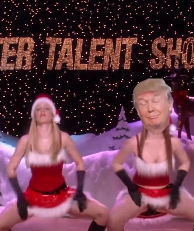 Donald Trump in Mean Girls. Photo: The Crazy Gorilla