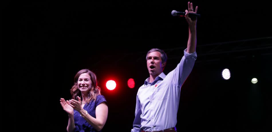 Democratic Candidate Beto O'Rourke Holds Election Night Event In El Paso, Texas