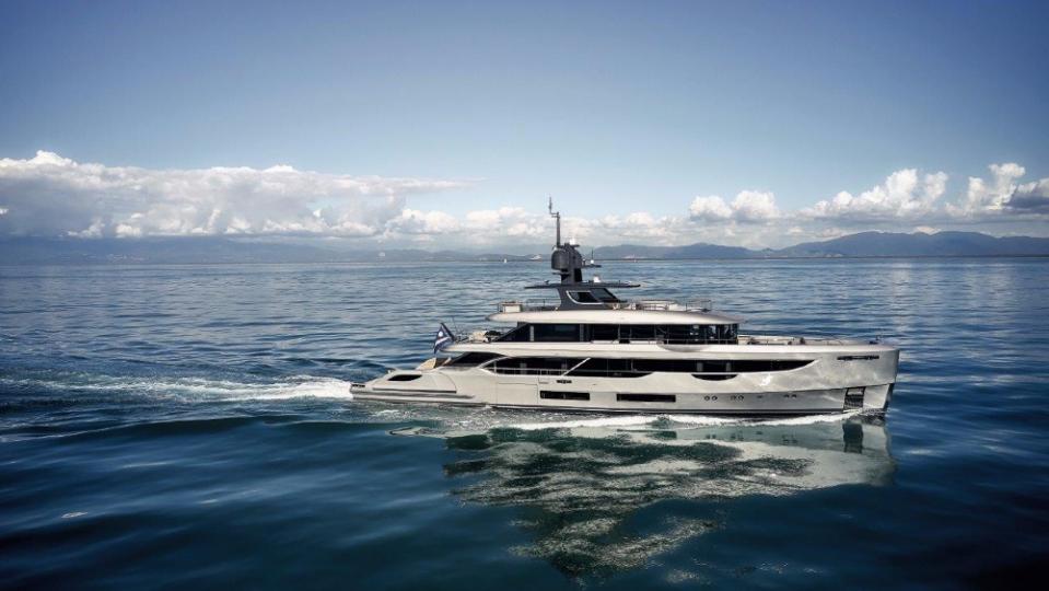 Rebeca is Benetti's new Oasis 40M superyacht with a 900-square foot open stern area.