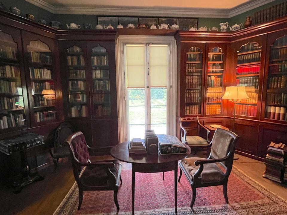 The library at Locust Grove.