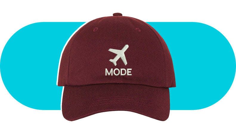 This baseball cap is functional and stylish, too.
