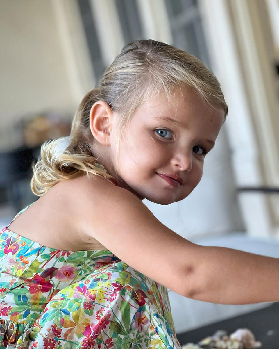 <p>Daphne Oz and John Jovanovic's daughter <a href="https://people.com/parents/daphne-oz-welcomes-daughter-giovanna-ines-exclusive/" rel="nofollow noopener" target="_blank" data-ylk="slk:Giovanna Ines;elm:context_link;itc:0;sec:content-canvas" class="link ">Giovanna Ines</a> turned 3 on Aug. 14.</p>