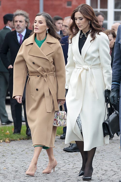 Doña Letizia y Mary de Dinamarca