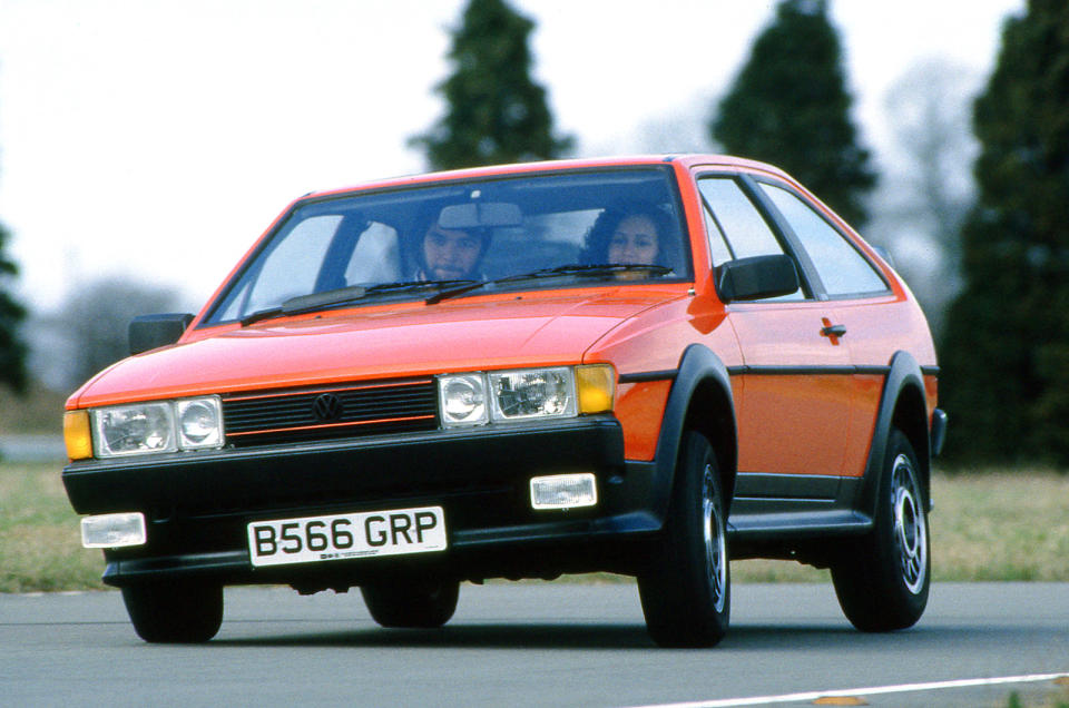 <p>The Golf GTI might get much of the <strong>attention</strong>, but Volkswagen already had a sporty, front-drive car in its ranks two years before the hot hatch. This was the Scirocco coupe that used the same 110bhp 1.6-litre engine, though the Scirocco was fractionally <strong>quicker</strong> off the mark with 0-60mph in 8.5 seconds to the GTI’s 8.7.</p><p>The first Scirocco was styled by <strong>Giugiaro</strong>, while the second generation’s looks were penned in-house to free up more rear headroom.</p>