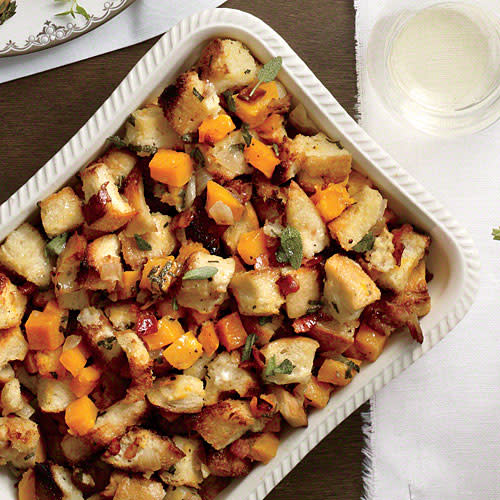 Butternut-Bacon Stuffing