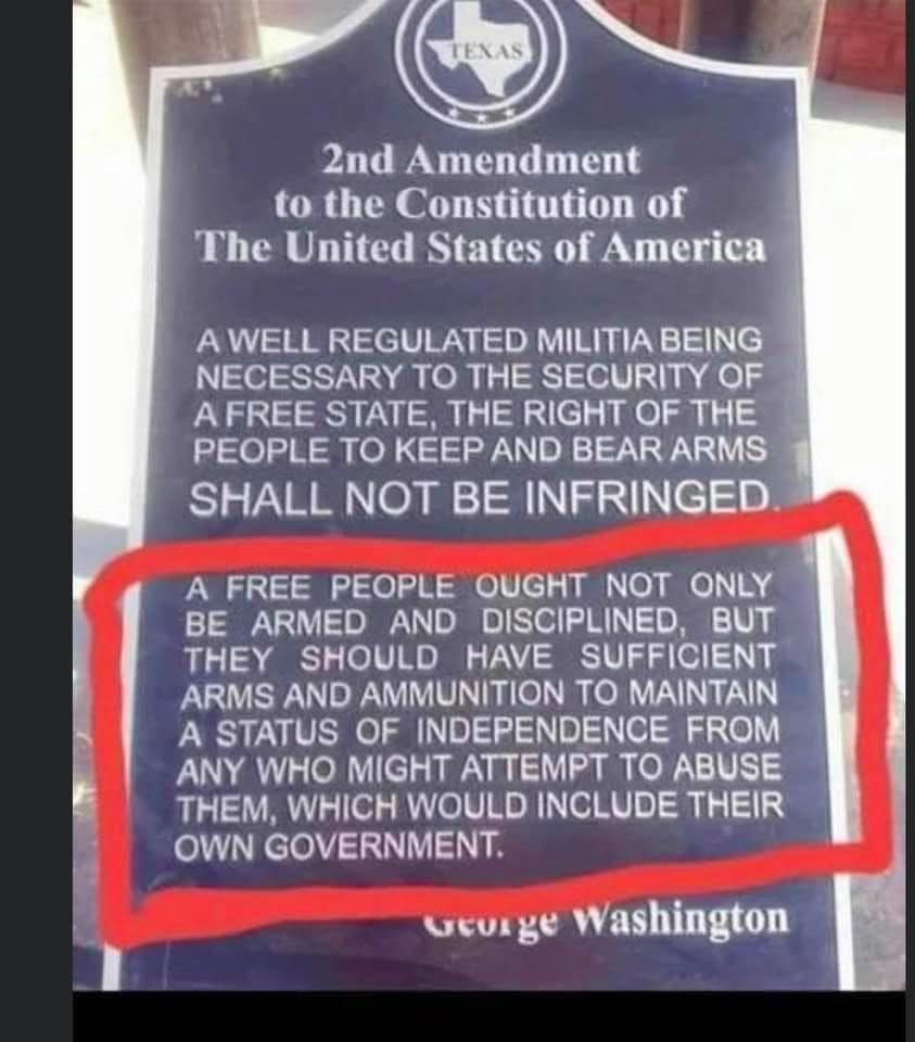 Did George Washington say this?