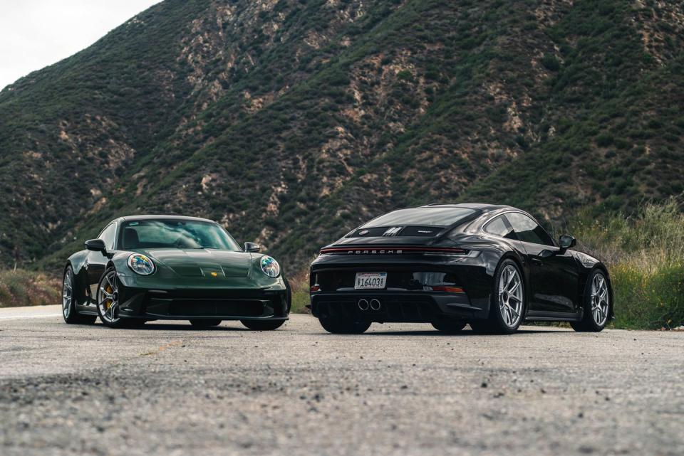 porsche 911 gt3 touring and porsche 911 st