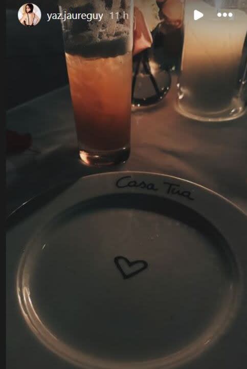 La cena romántica de Barco y Jaureguy en Dubai