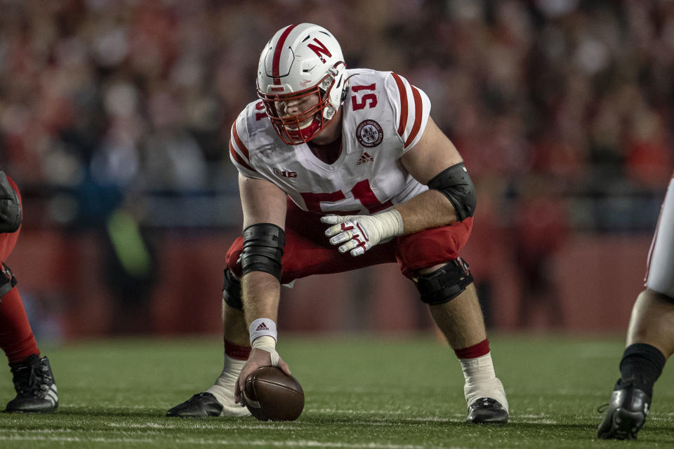 Nebraska center Cam Jurgens is an elite athlete for his position. (Photo by Dan Sanger/Icon Sportswire via Getty Images)