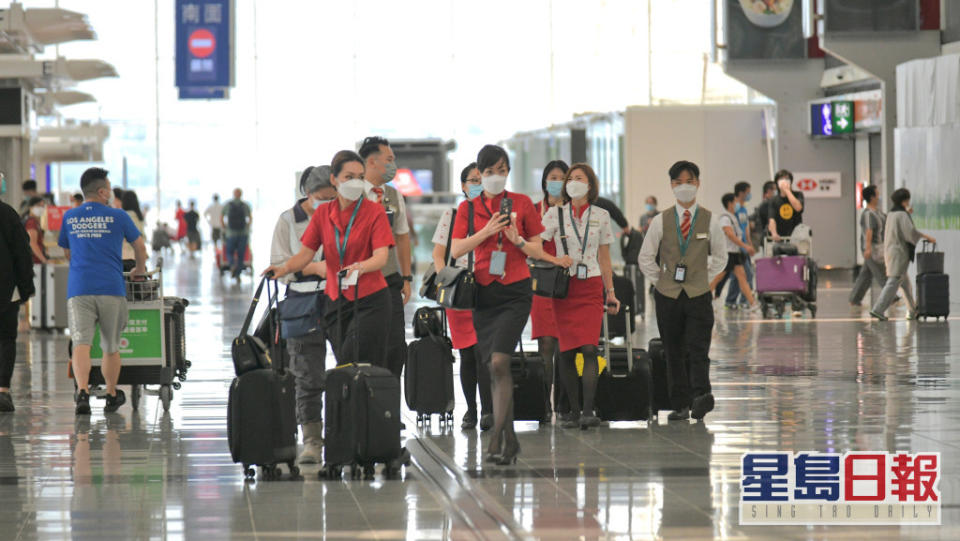 國泰航空期望未來18至24個月內招聘逾4,000名前線員工。資料圖片