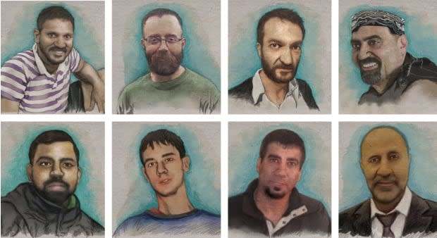 Bruce McArthur pleaded guilty to killing these eight men. Top row, from left to right: Skandaraj Navaratnam, Andrew Kinsman, Selim Esen and Abdulbasir Faizi. Bottom row, from left to right: Kirushna Kumar Kanagaratnam, Dean Lisowick, Soroush Mahmudi and Majeed Kayhan.