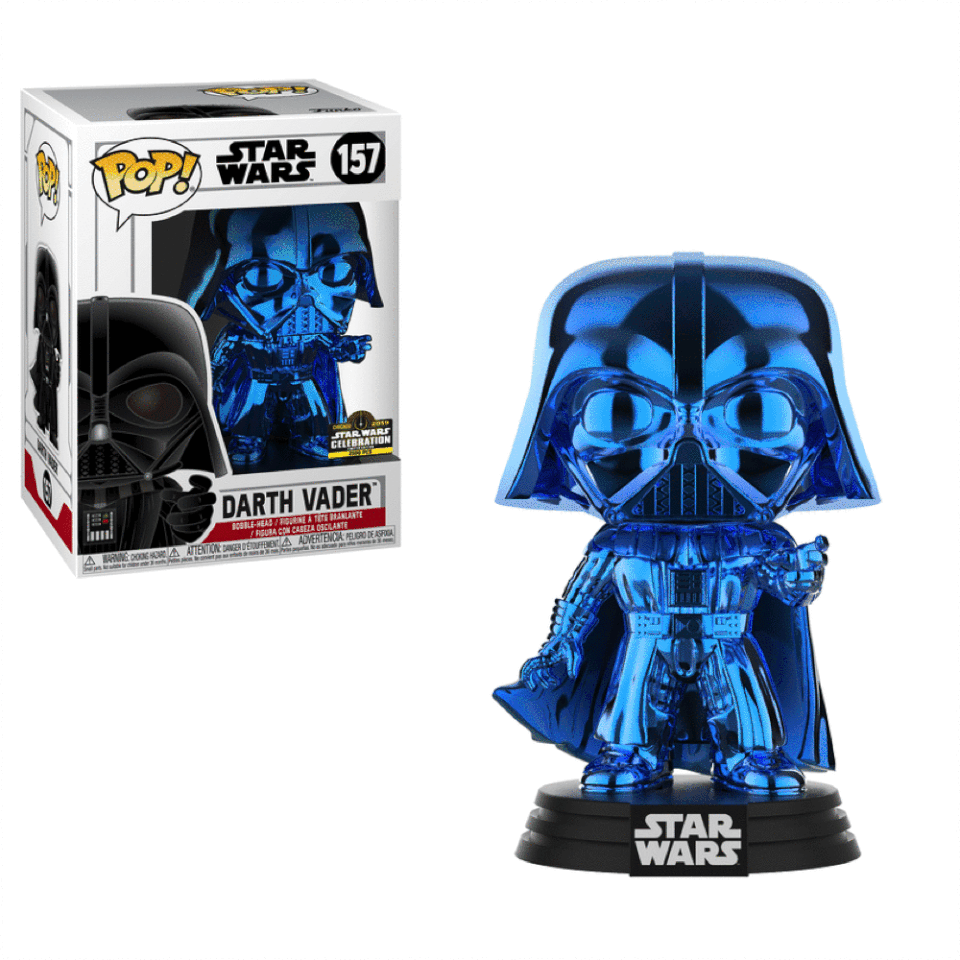 Darth Vader, Boba Fett, Yoda and Chewbacca are among the convention exclusives. (Photo: Funko)