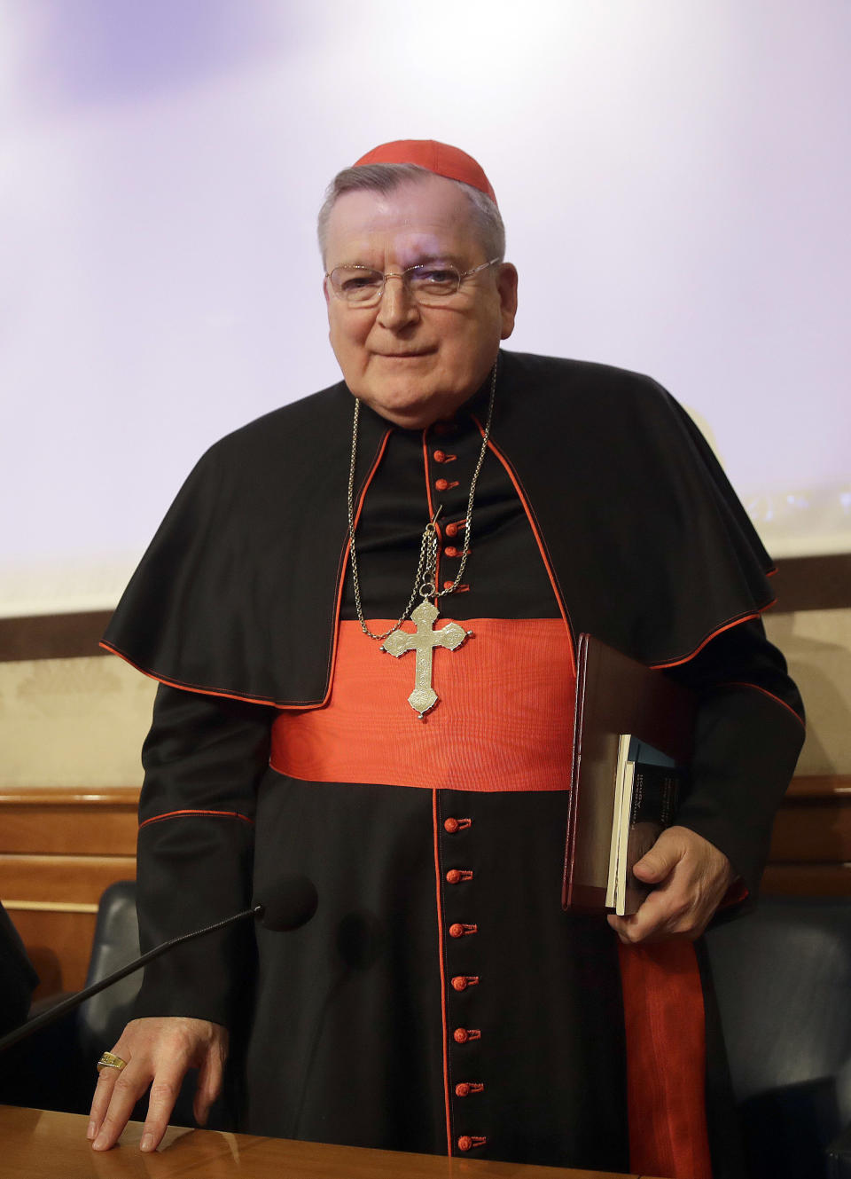Cardinal Raymond Burke has often clashed publicly with Pope Francis. (Photo: ASSOCIATED PRESS)