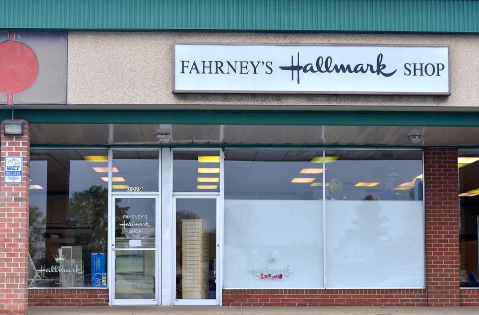 The former Fahrney's Hallmark Shop, seen in this April file photo around the time it closed, is being converted into an outpatient counseling office run by Brooke's House.