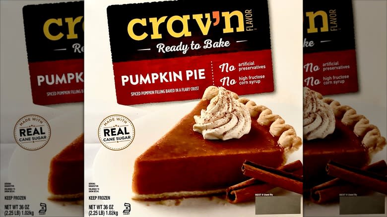 Crav'n Flavor Pumpkin Pie box