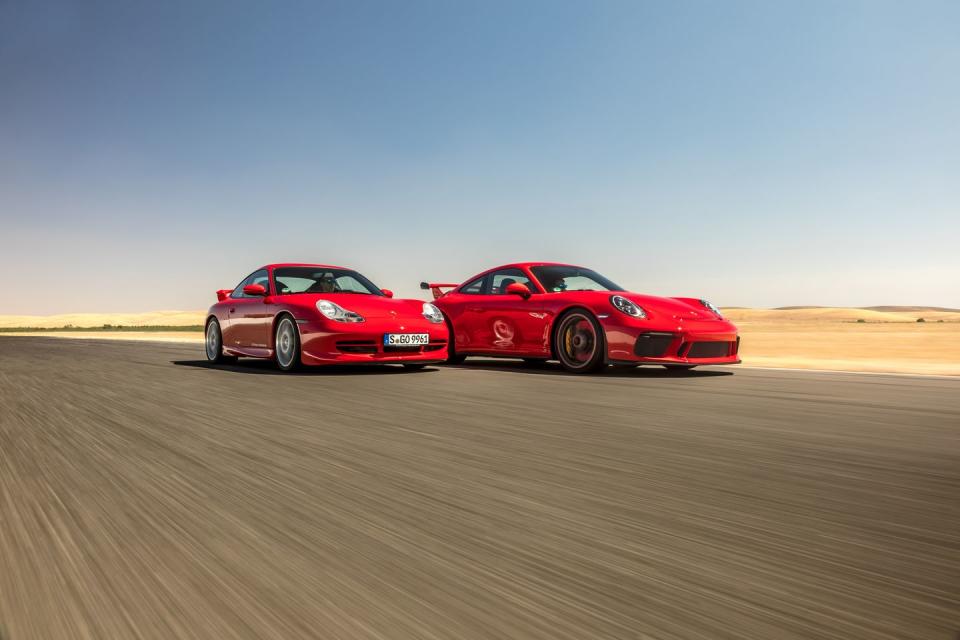 20 Years of the Porsche 911 GT3 in Photos