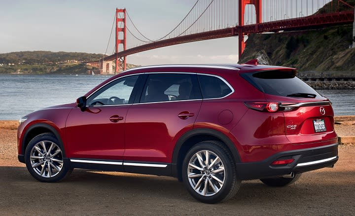 2016 Mazda CX-9 rear quarter left photo