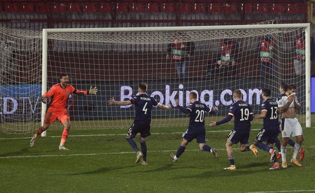 Scotland celebrate