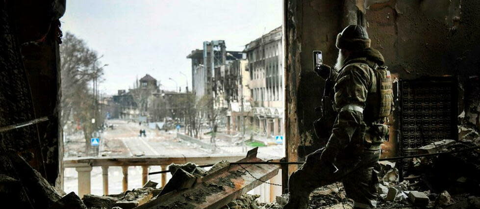 Une douzaine d'explosions ont été entendues lundi matin dans le centre de Kiev, peu après le déclenchement des sirènes aériennes dans la capitale (image d'archives).  - Credit:ALEXANDER NEMENOV / AFP