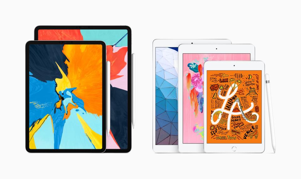 Apple's new iPad lineup